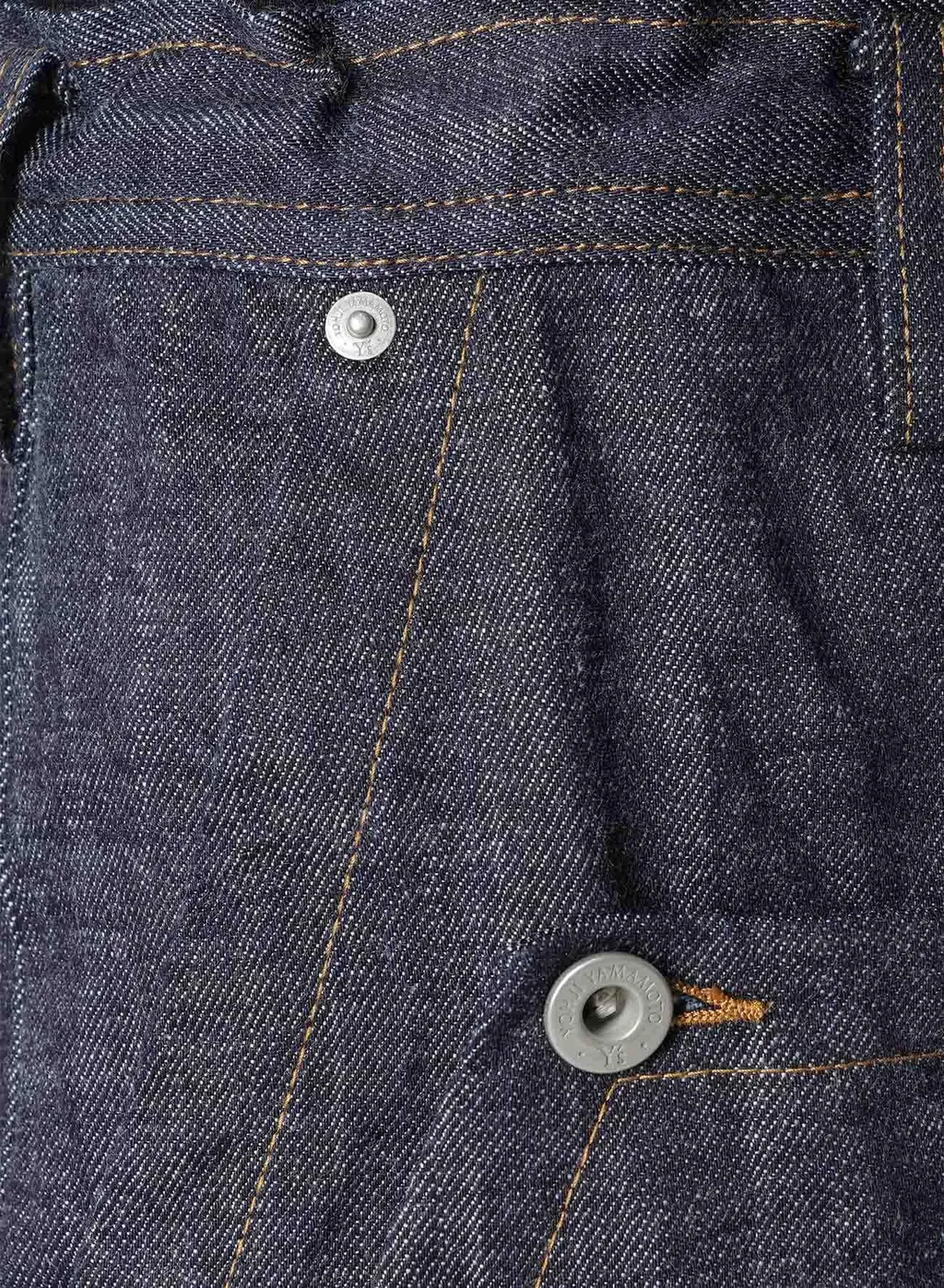 80Oz Denim Patched-Pocket Pants
