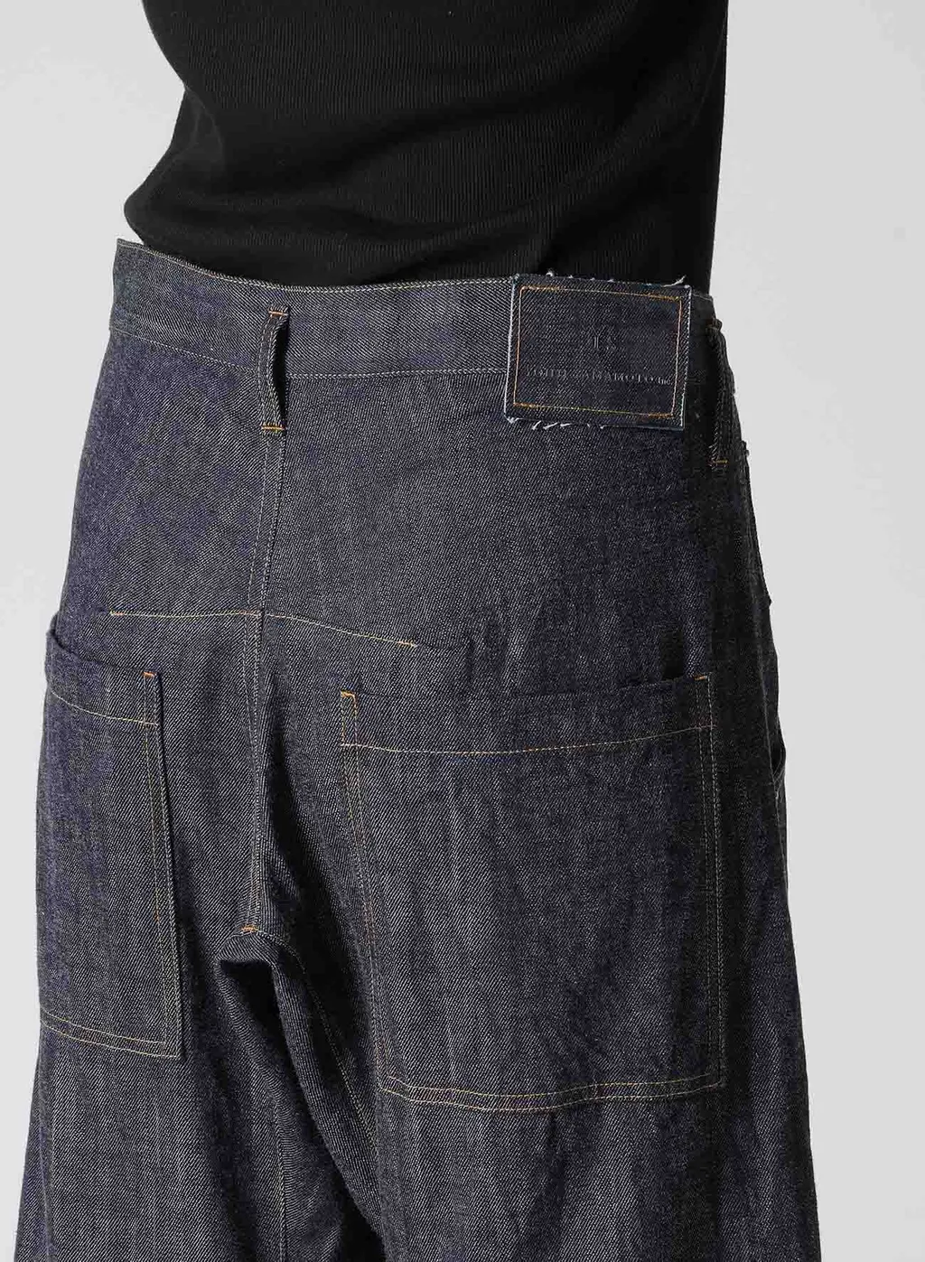 80Oz Denim Wide Pants