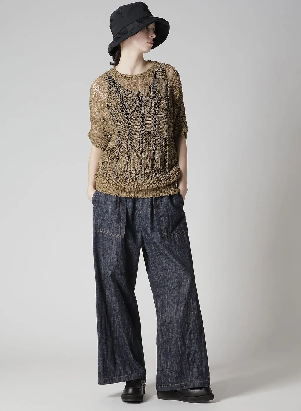 80Oz Denim Long Straight Pants