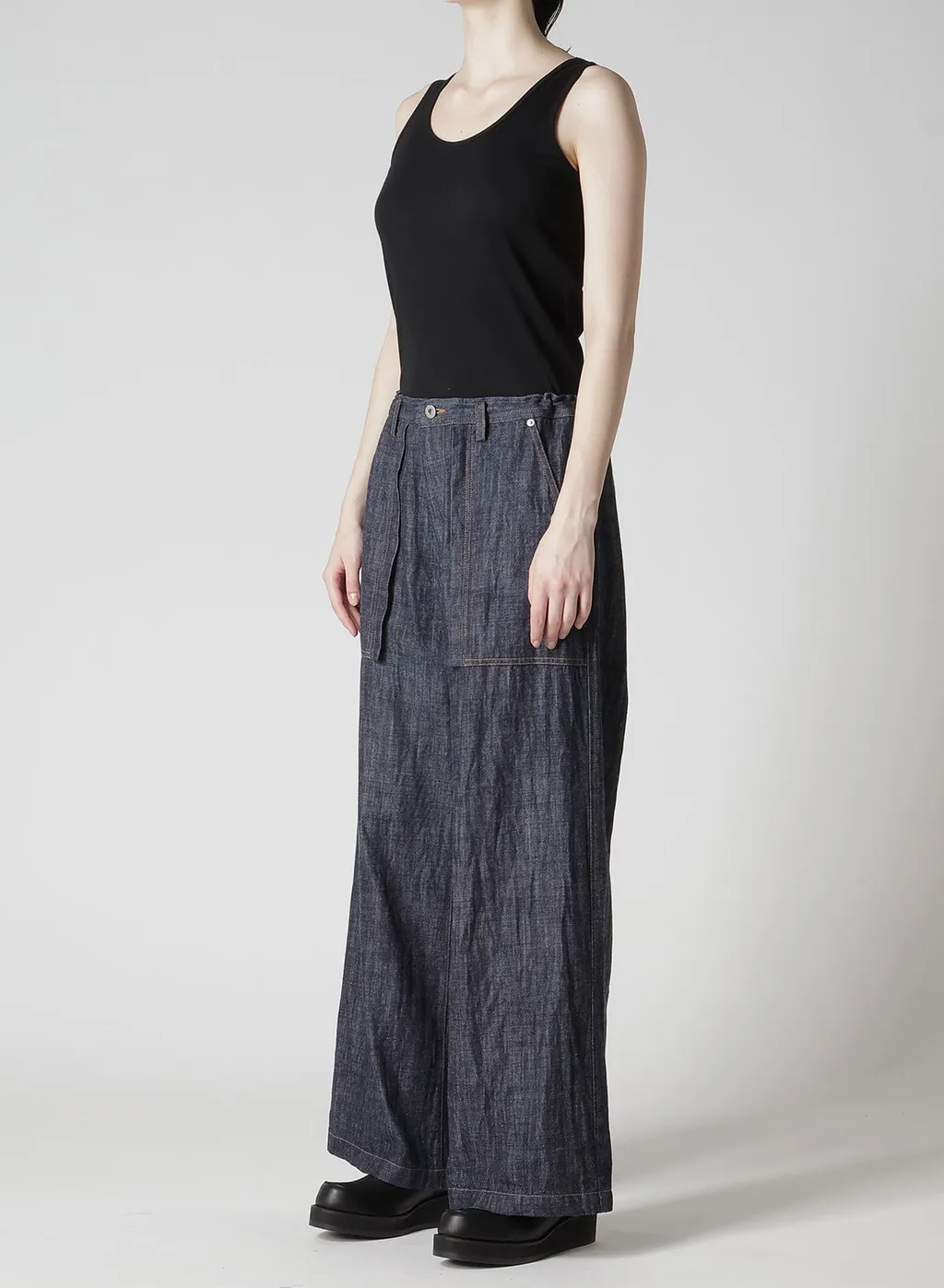 80Oz Denim Long Straight Pants