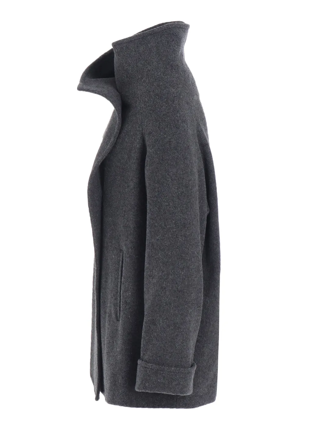 Airy Mosser Wrap Coat