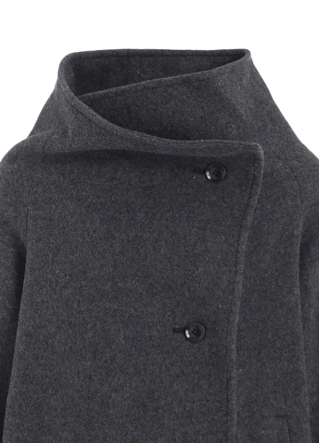 Airy Mosser Wrap Coat