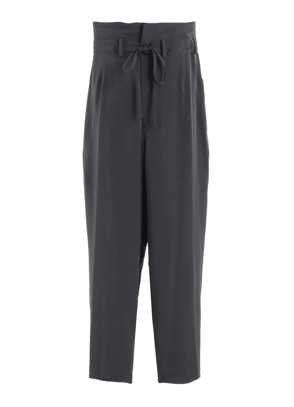 Crepe De Chine High Waist Pants