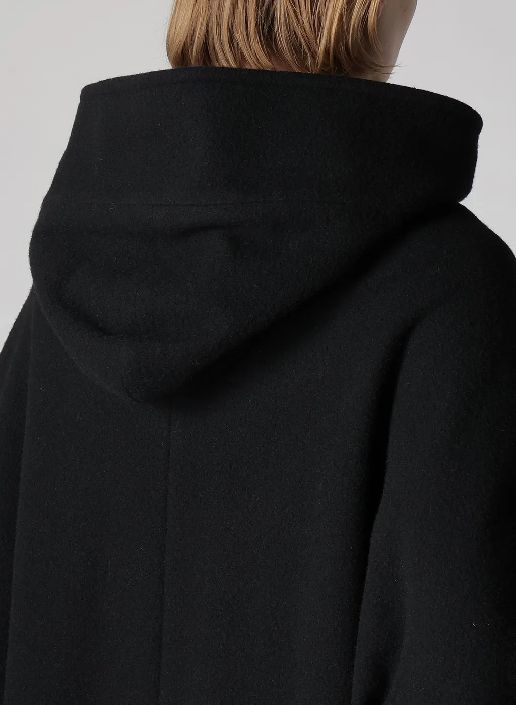 Airy Mosser Long Cape Coat