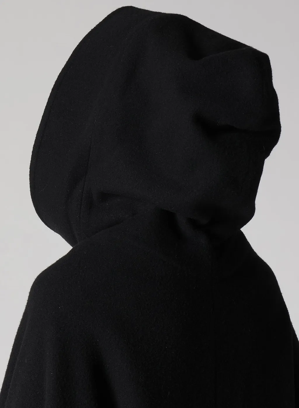 Airy Mosser Long Cape Coat