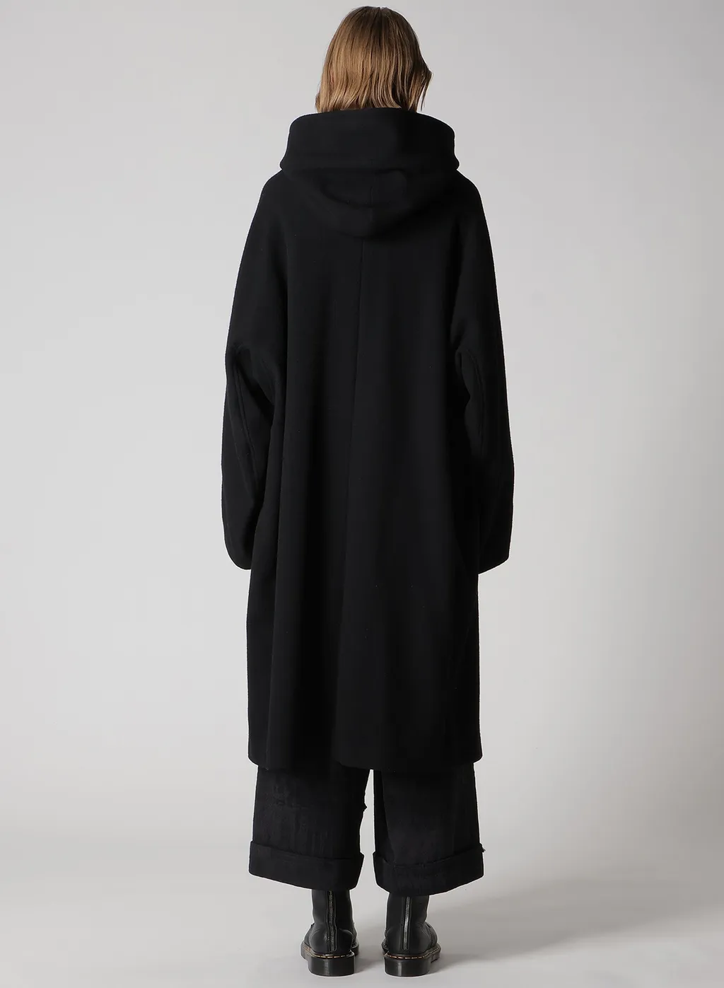 Airy Mosser Long Cape Coat