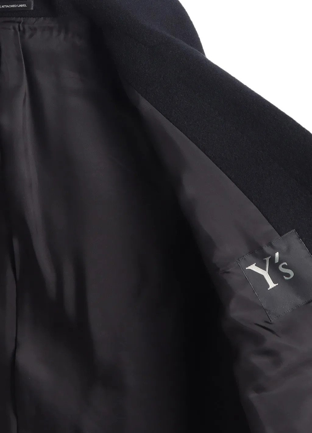 Wool Double-Faced Mosser Wide Collar Jacket