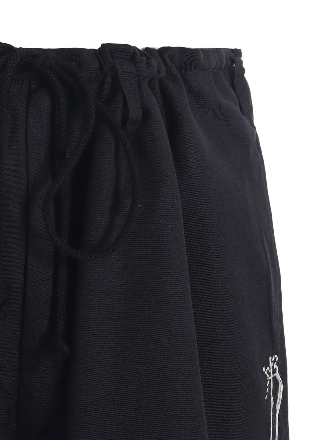Ys Stitch Pants With Waist String