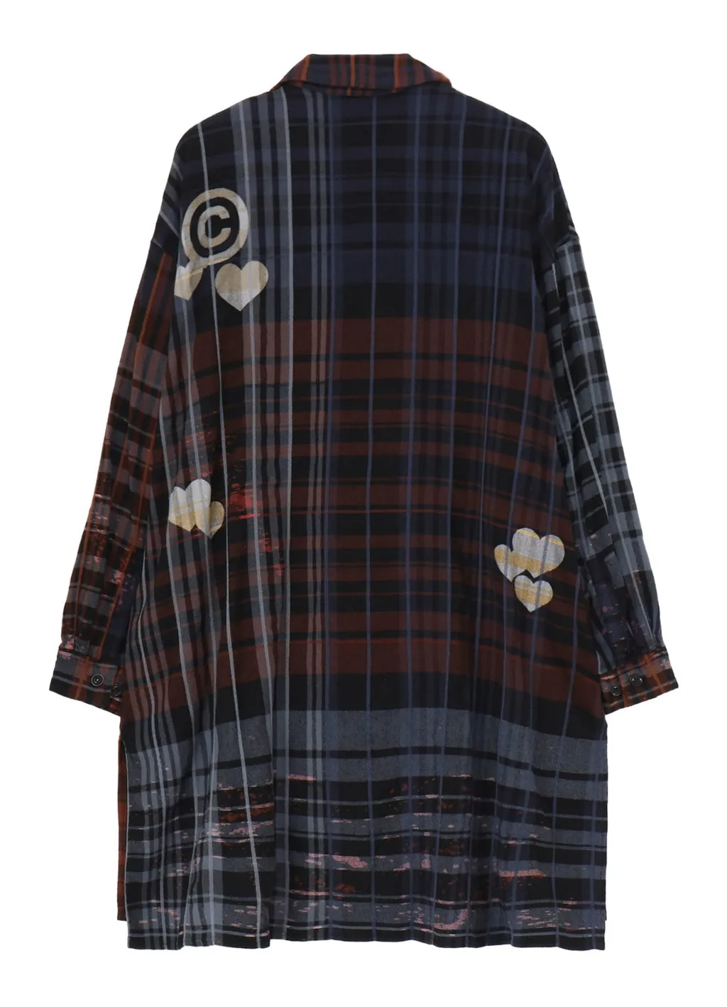 Y’S × Cpd Hoome Plaid Blouse