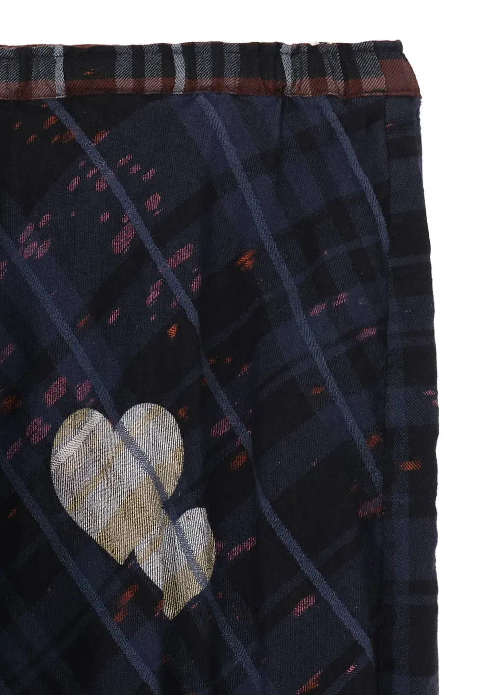 Y’S × Cpd Hoome Plaid Skirt
