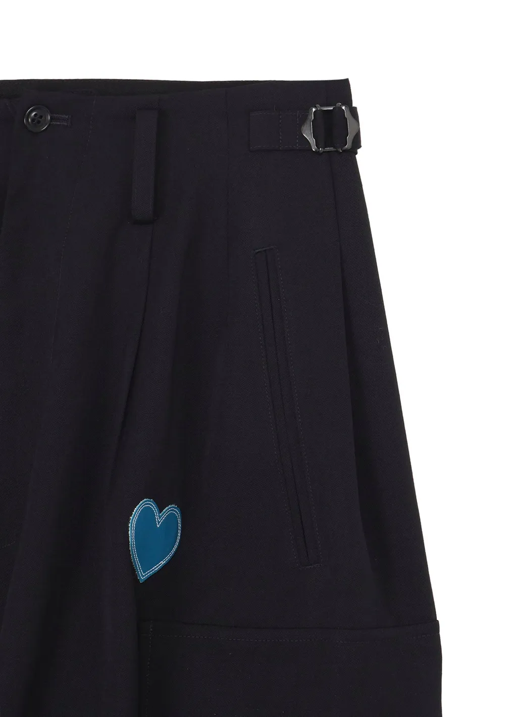 Y’S × Cpd Hoome Love Patch Wool Gabardin Pants