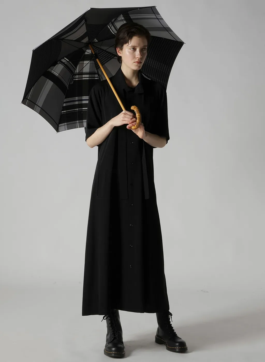 Y's × Traditional Weatherwear Plaid Umbrella
