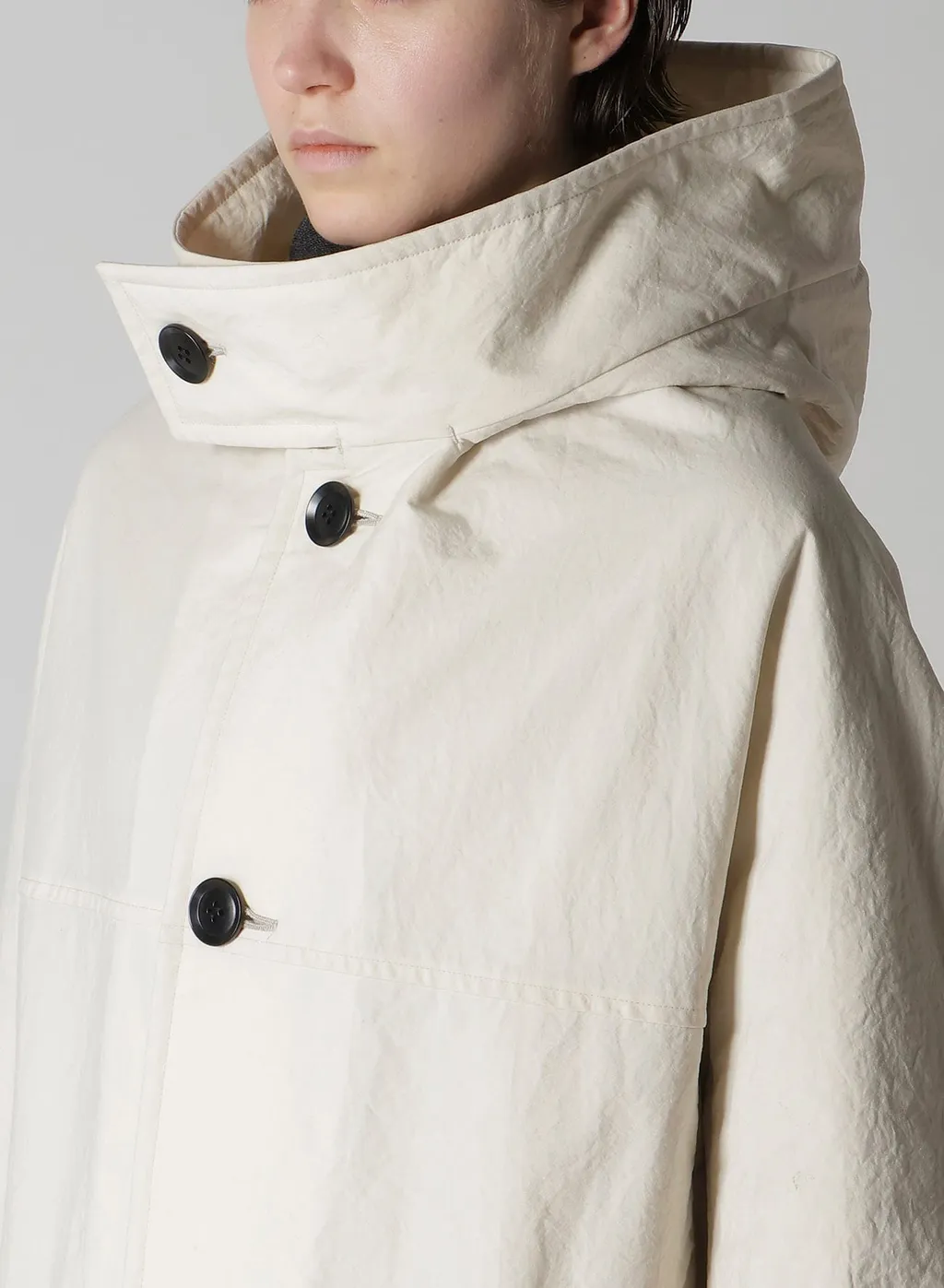 Ny/ Vintage Oxford Hoodie Coat