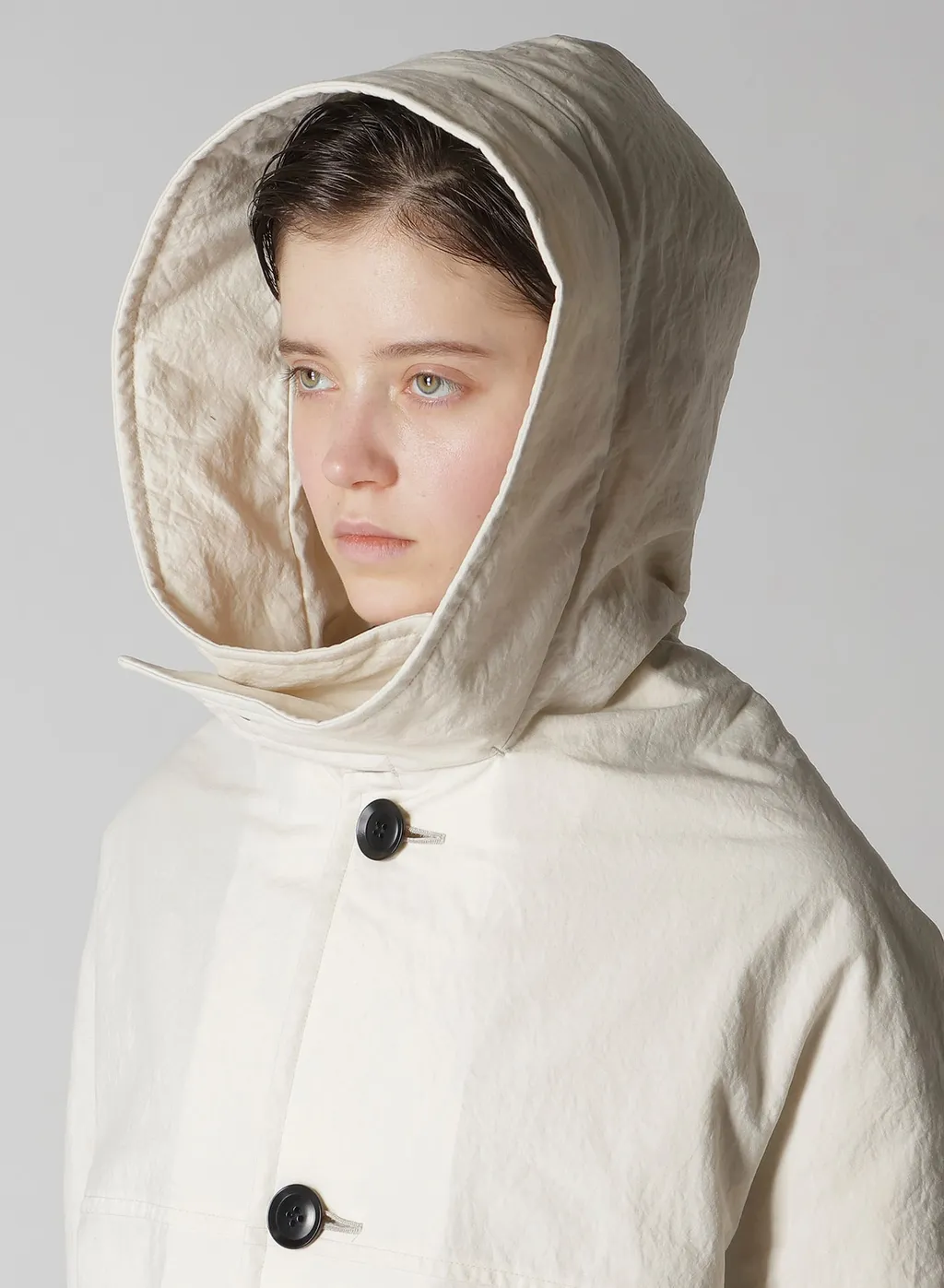 Ny/ Vintage Oxford Hoodie Coat