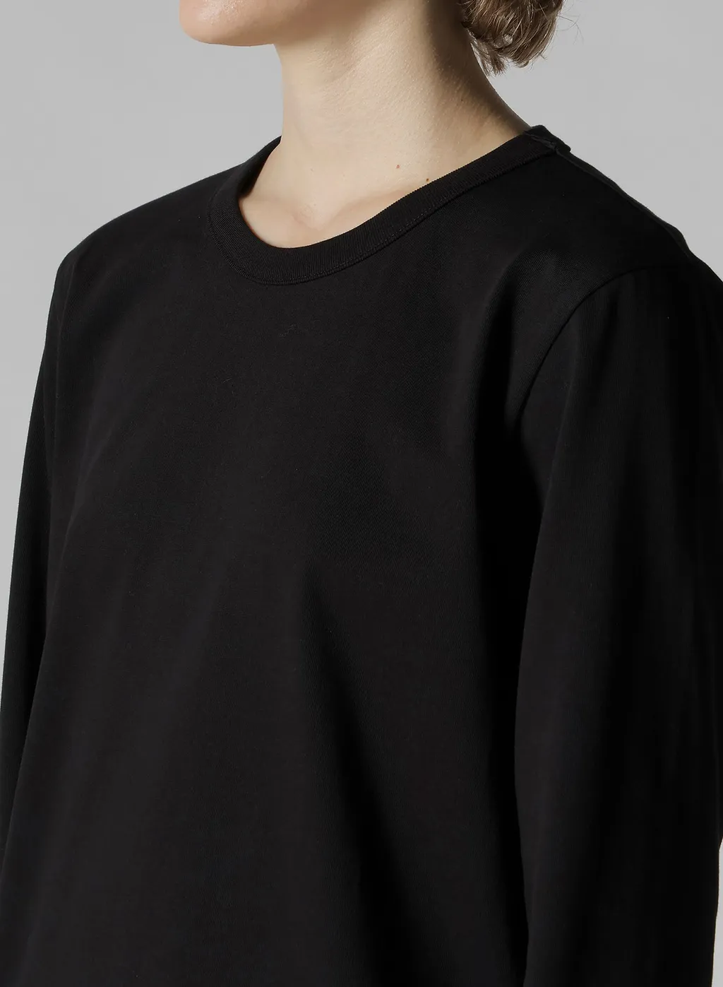 Hard Twisted Jersey Y's Stitch Long Sleeve T