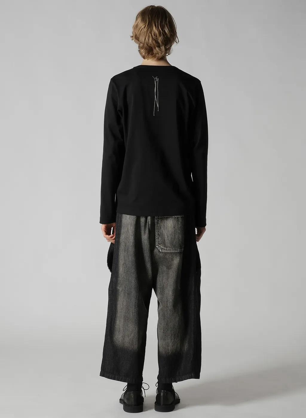 Hard Twisted Jersey Y's Stitch Long Sleeve T