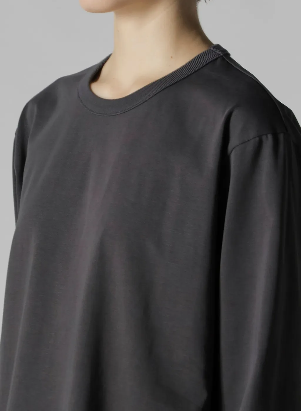 Hard Twisted Jersey Y's Stitch Long Sleeve Big T