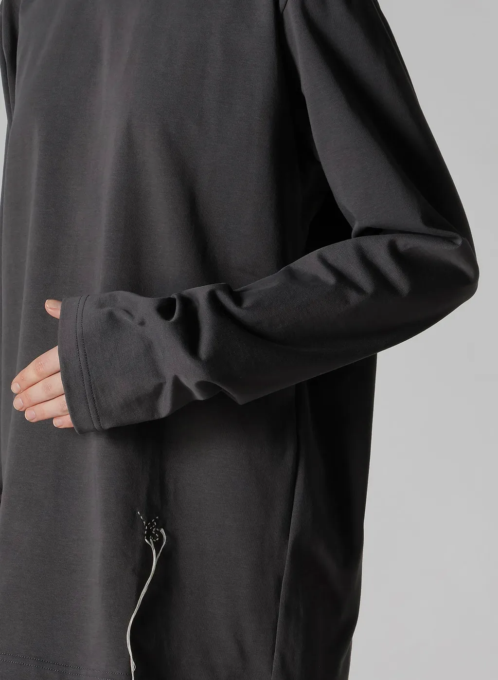 Hard Twisted Jersey Y's Stitch Long Sleeve Big T