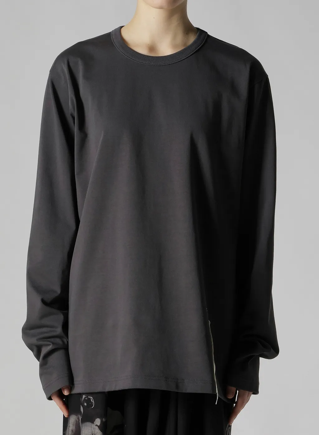 Hard Twisted Jersey Y's Stitch Long Sleeve Big T