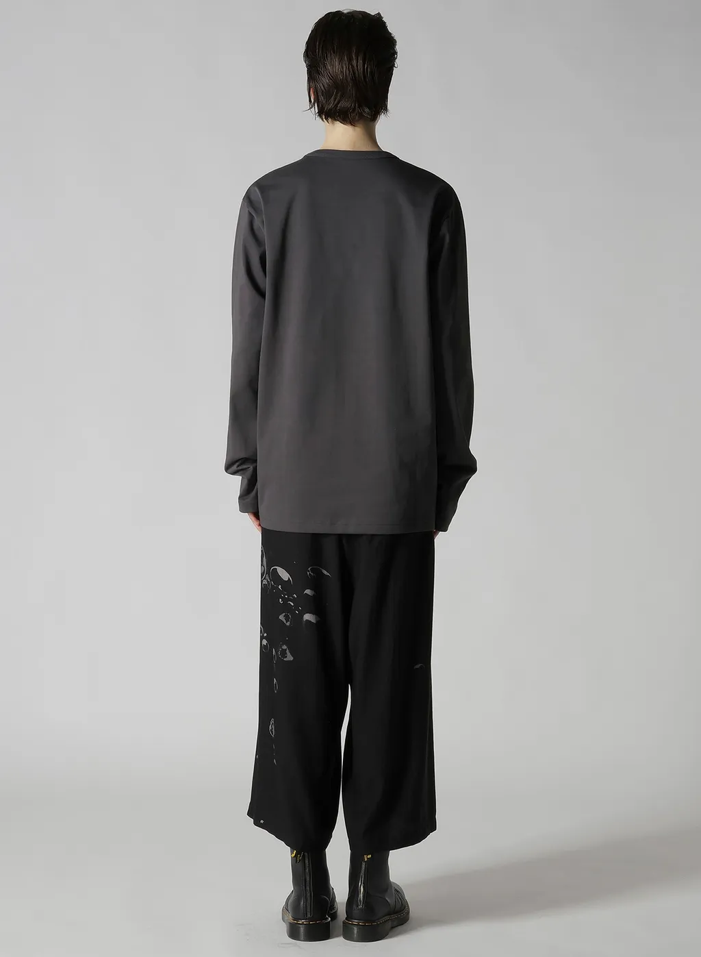 Hard Twisted Jersey Y's Stitch Long Sleeve Big T