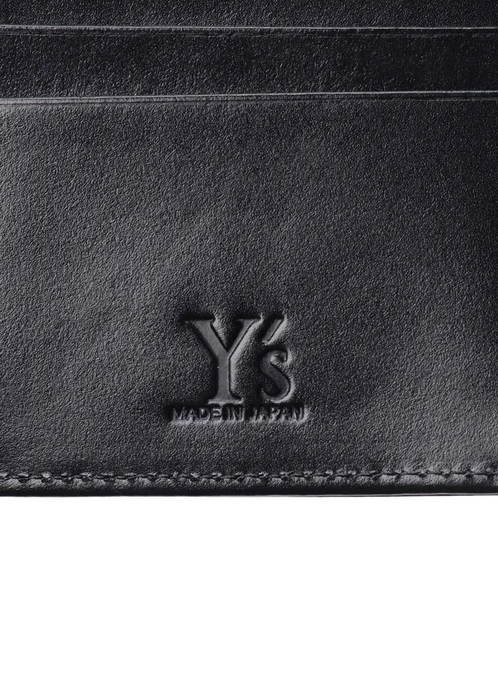 Dot Print Glossy Smooth Leather Small Wallet