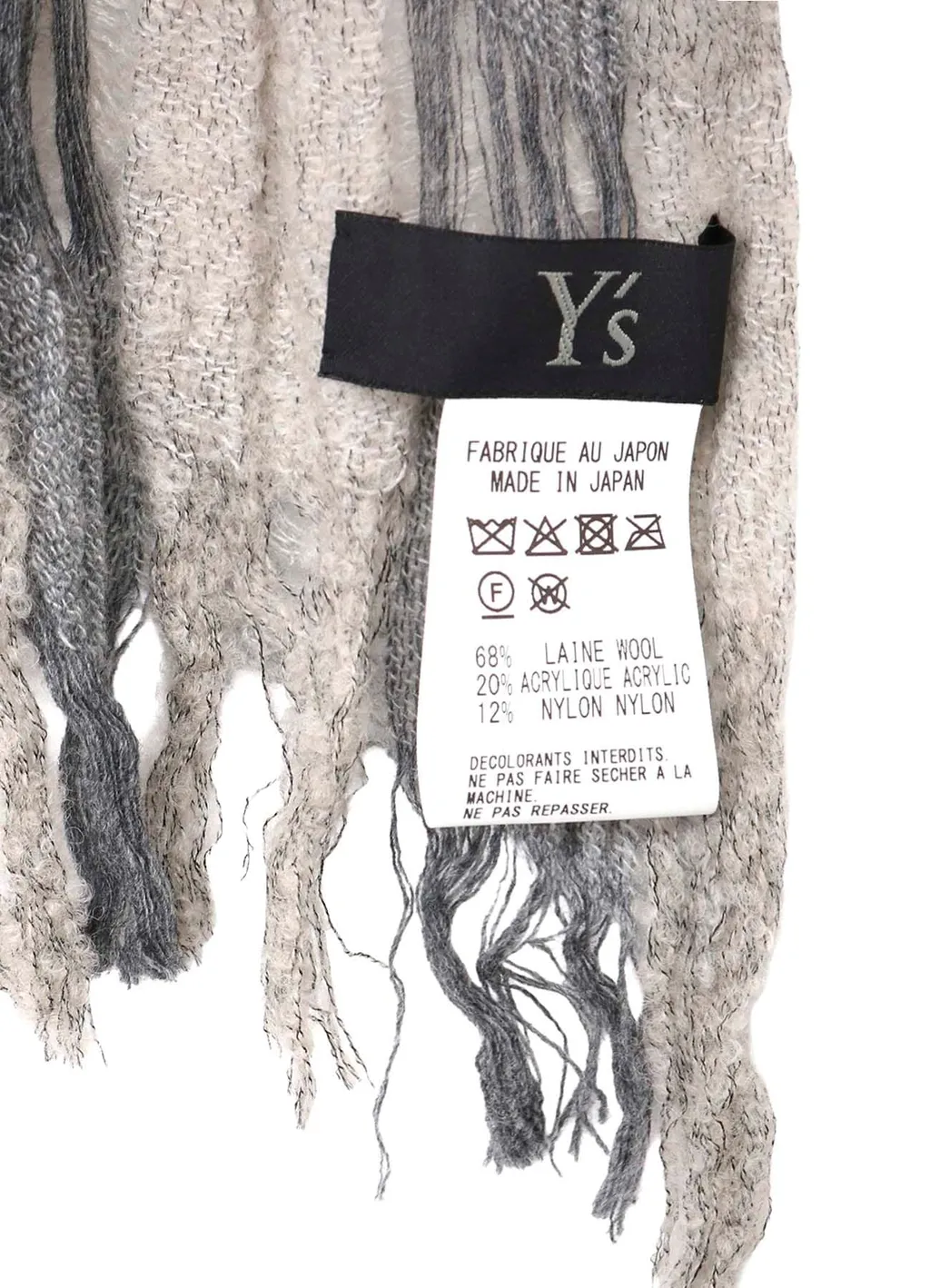 Plaid Boucle Scarf