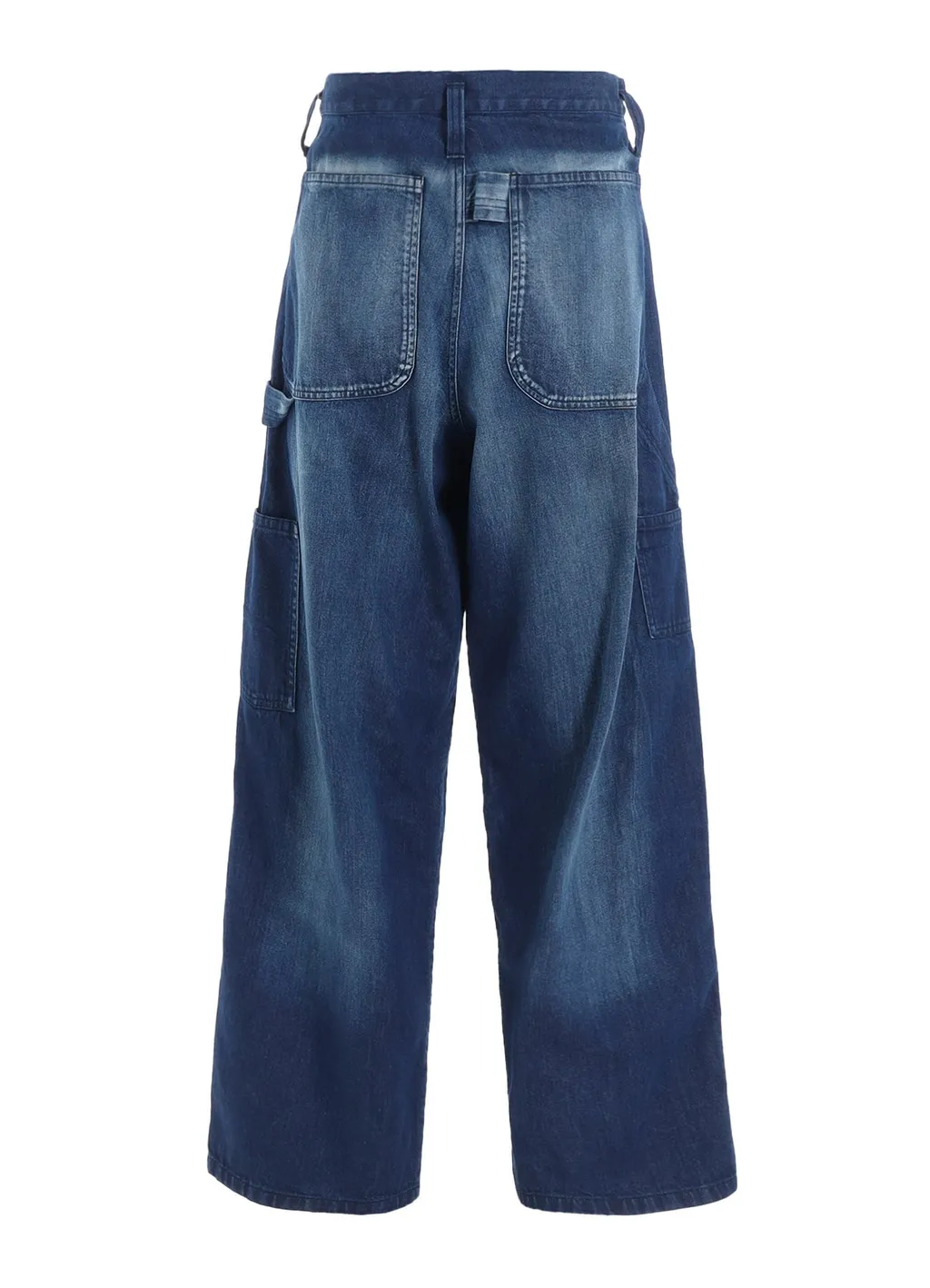 Spotted Denim Work Pants