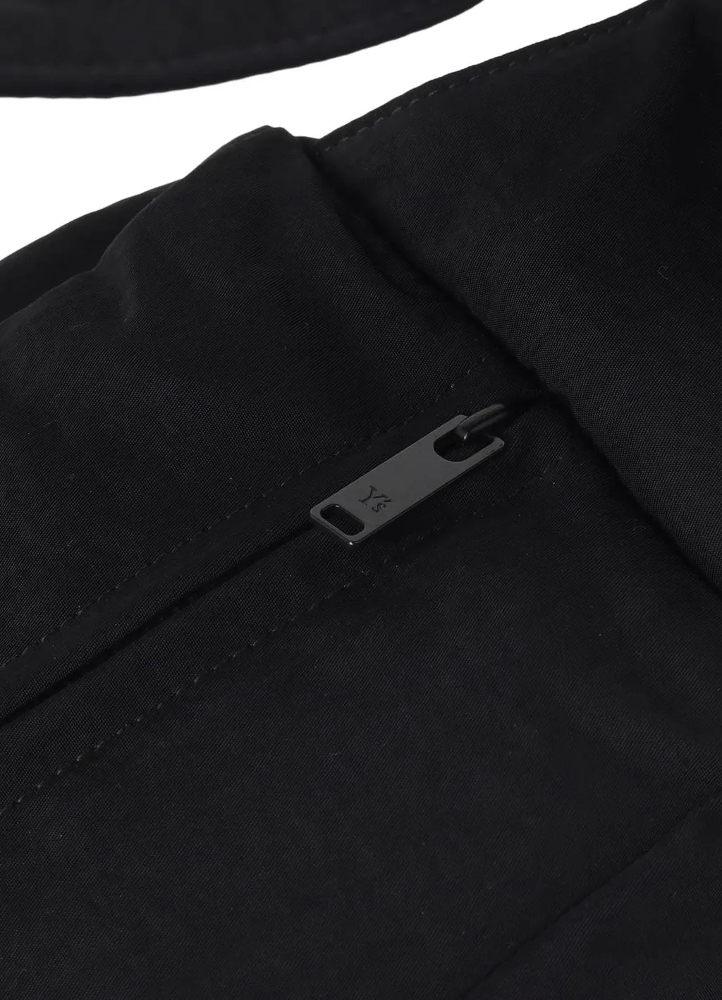 Nylon Washer Twill Box Shoulder Bag