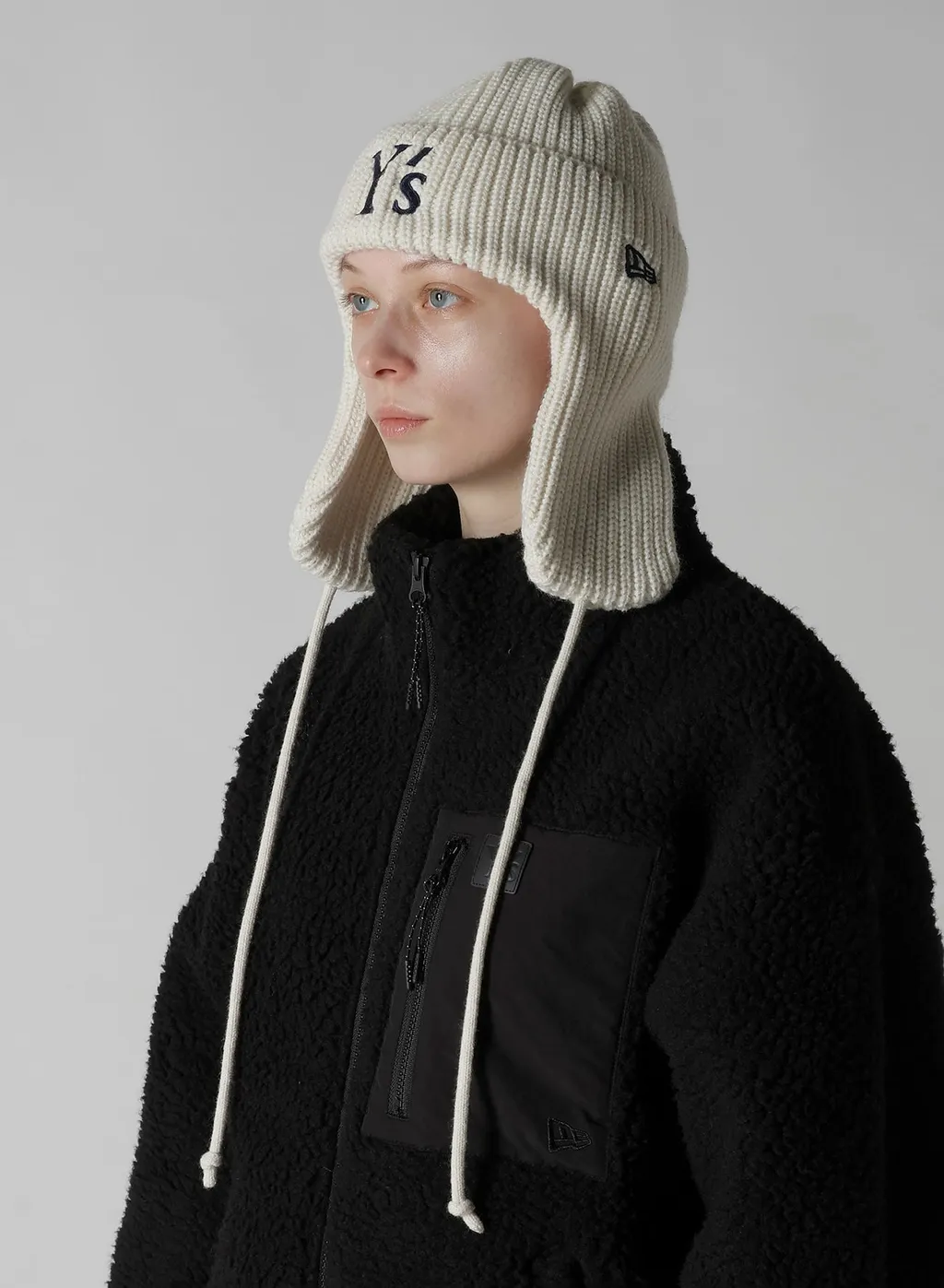 Y's × New Era Knit Trapper