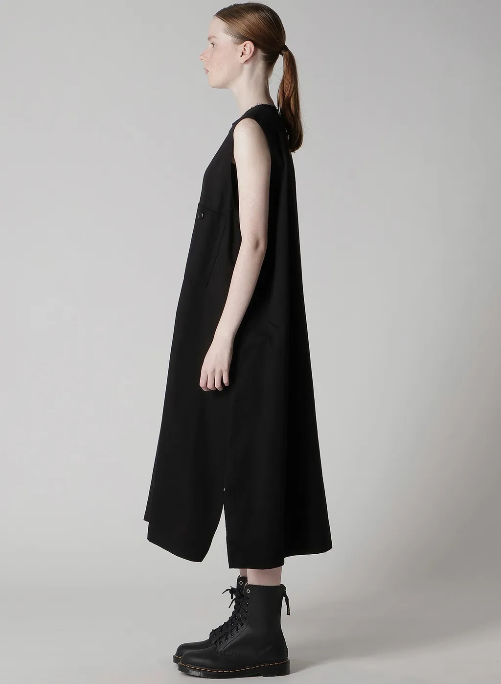 [Y's Born Product] Cotton Twill Long Dress