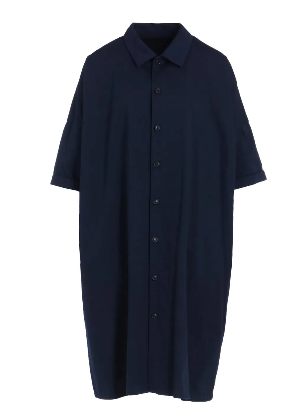 [Y's Born Product] Cotton Twill Half Sleeve Dress