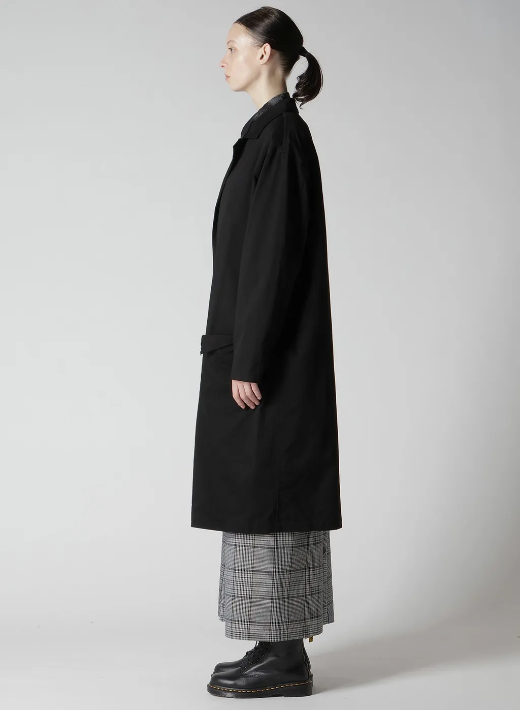 [Y's Born Product] Cotton Twill Long Jacket