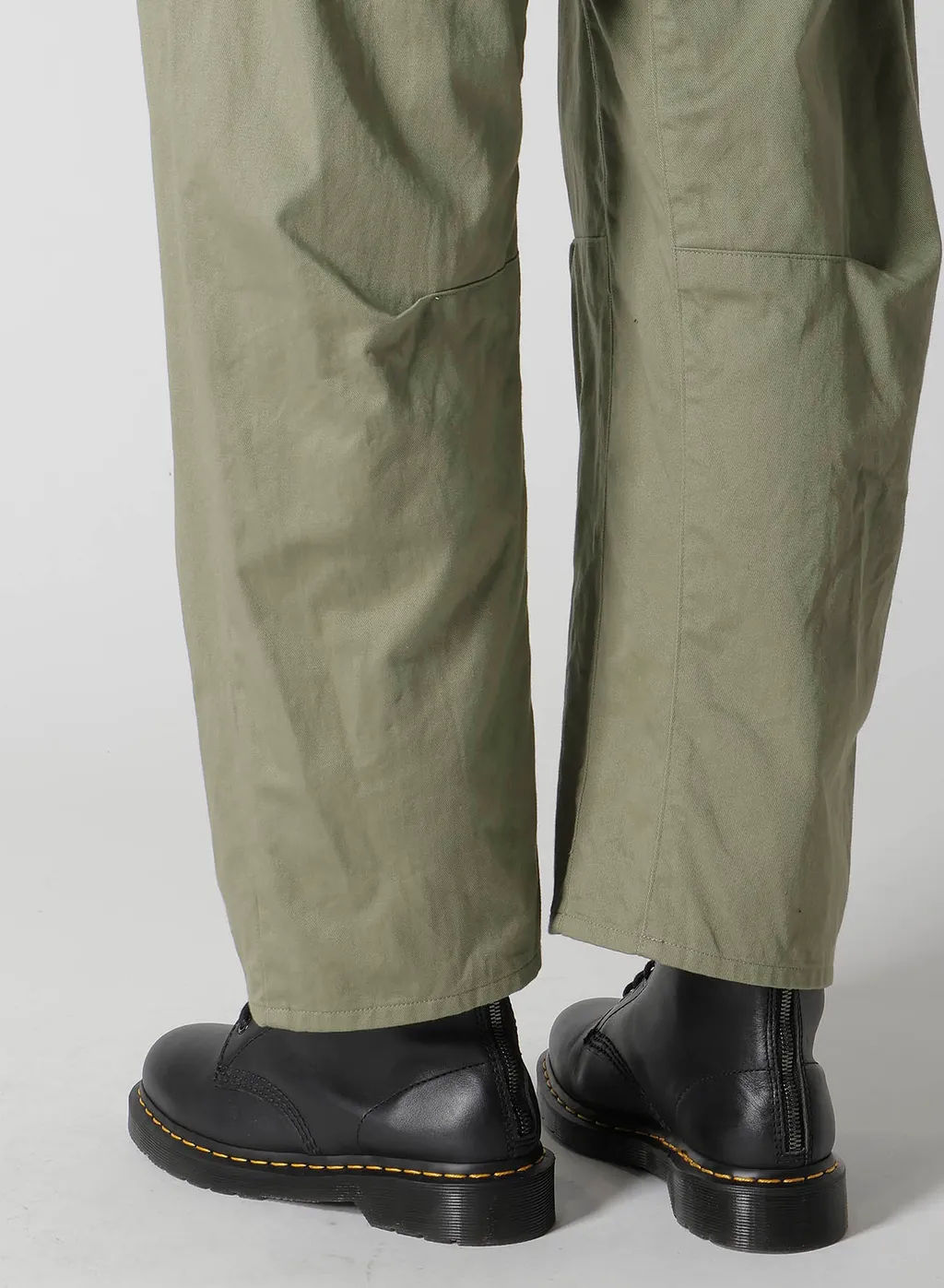 [Y's Born Product] Cotton Twill Wide Pants