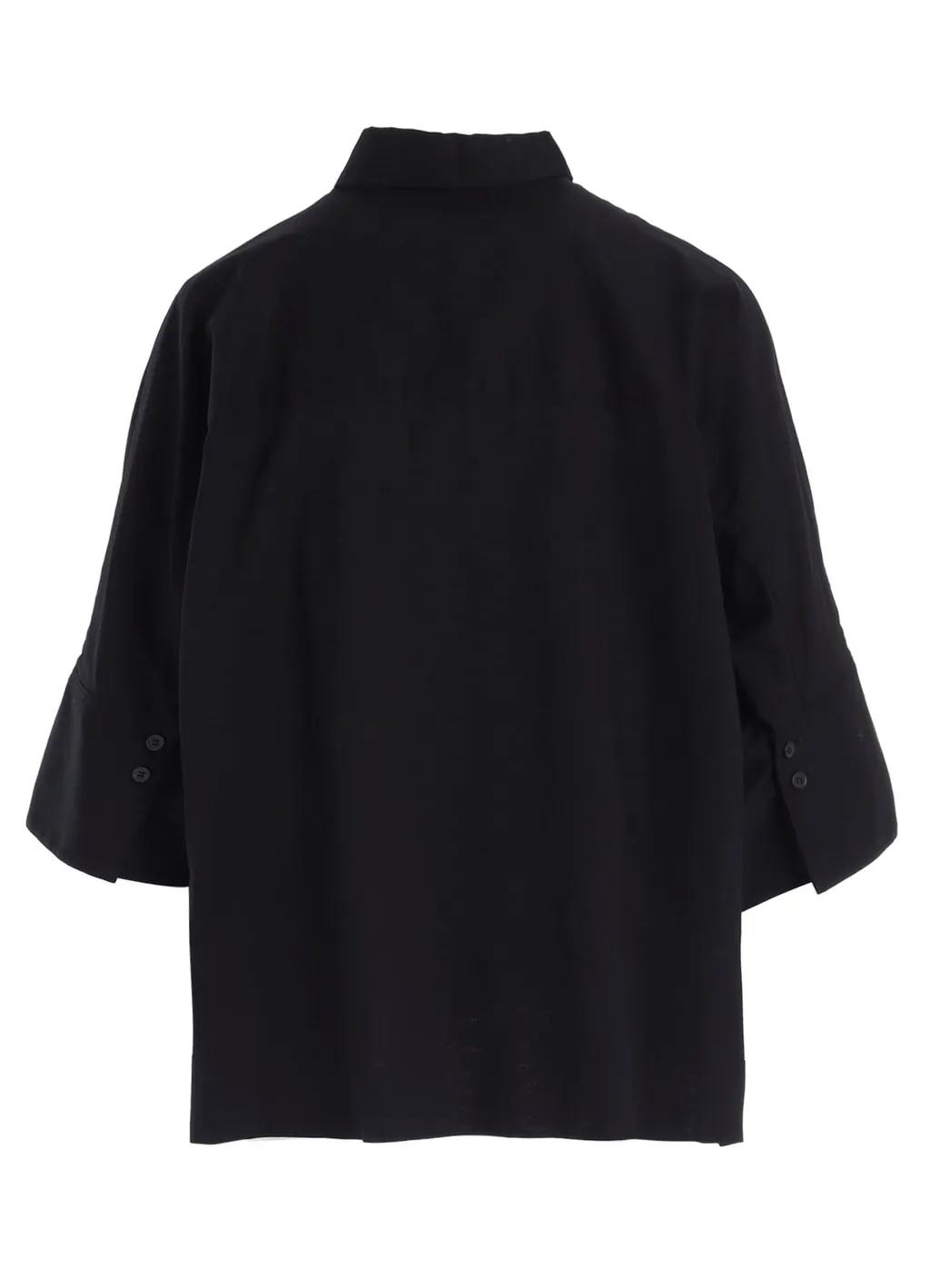 [Y's Born Product] Thin Cotton Twill Wide Cuffs Shirt