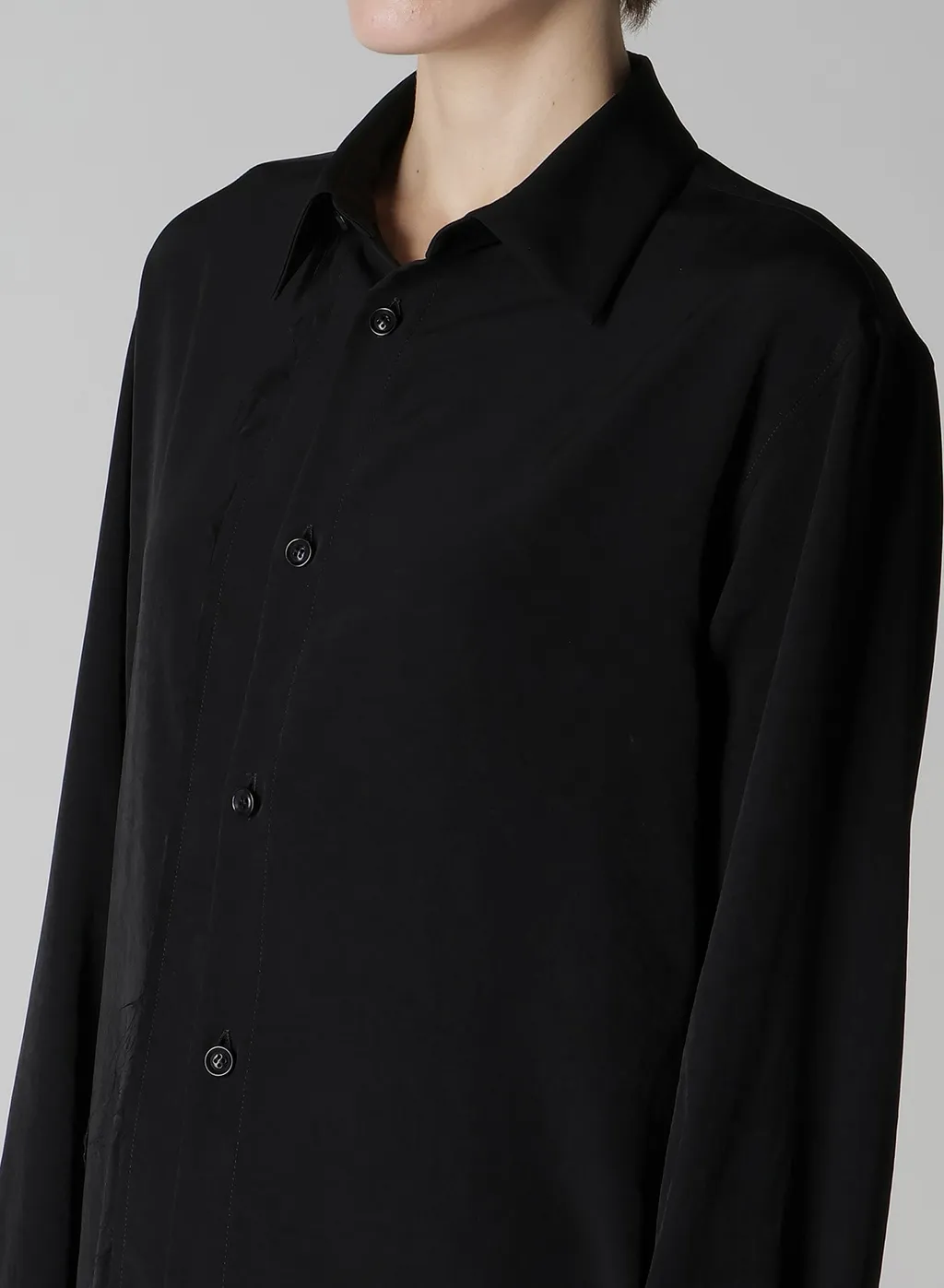 Ta/Pe Crepe De Chine Asymmetric Blouse