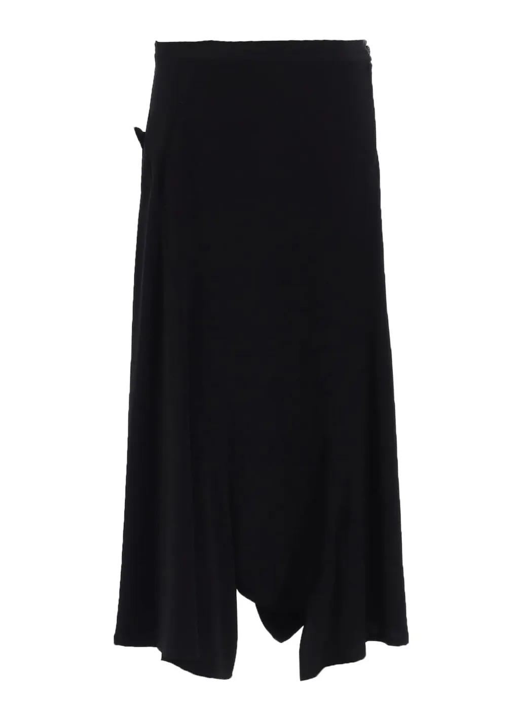 Ta/Pe Crepe De Chine Asymmetric Flare Pants