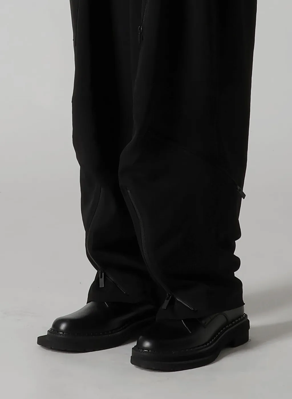 Ta/Pe Crepe De Chine Zip Pocket Pants