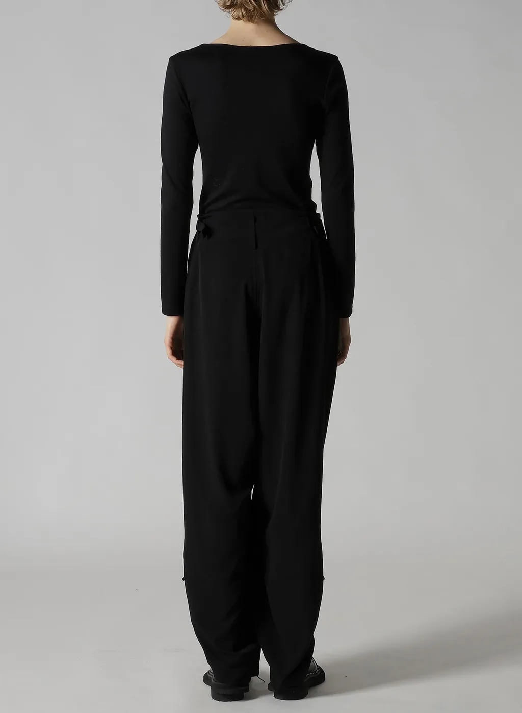 Ta/Pe Crepe De Chine Zip Pocket Pants