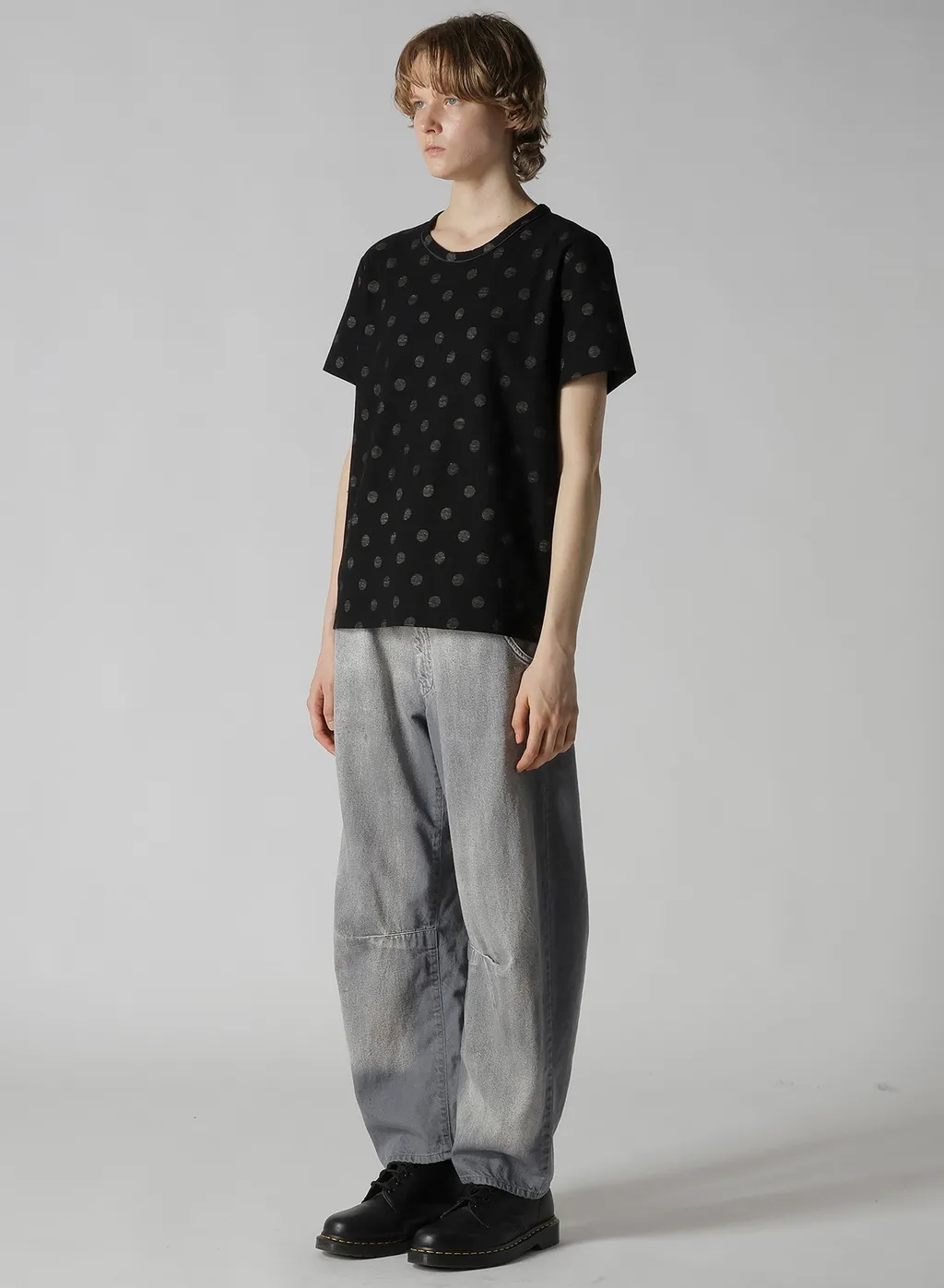 Polka Dot Y's Stitch T