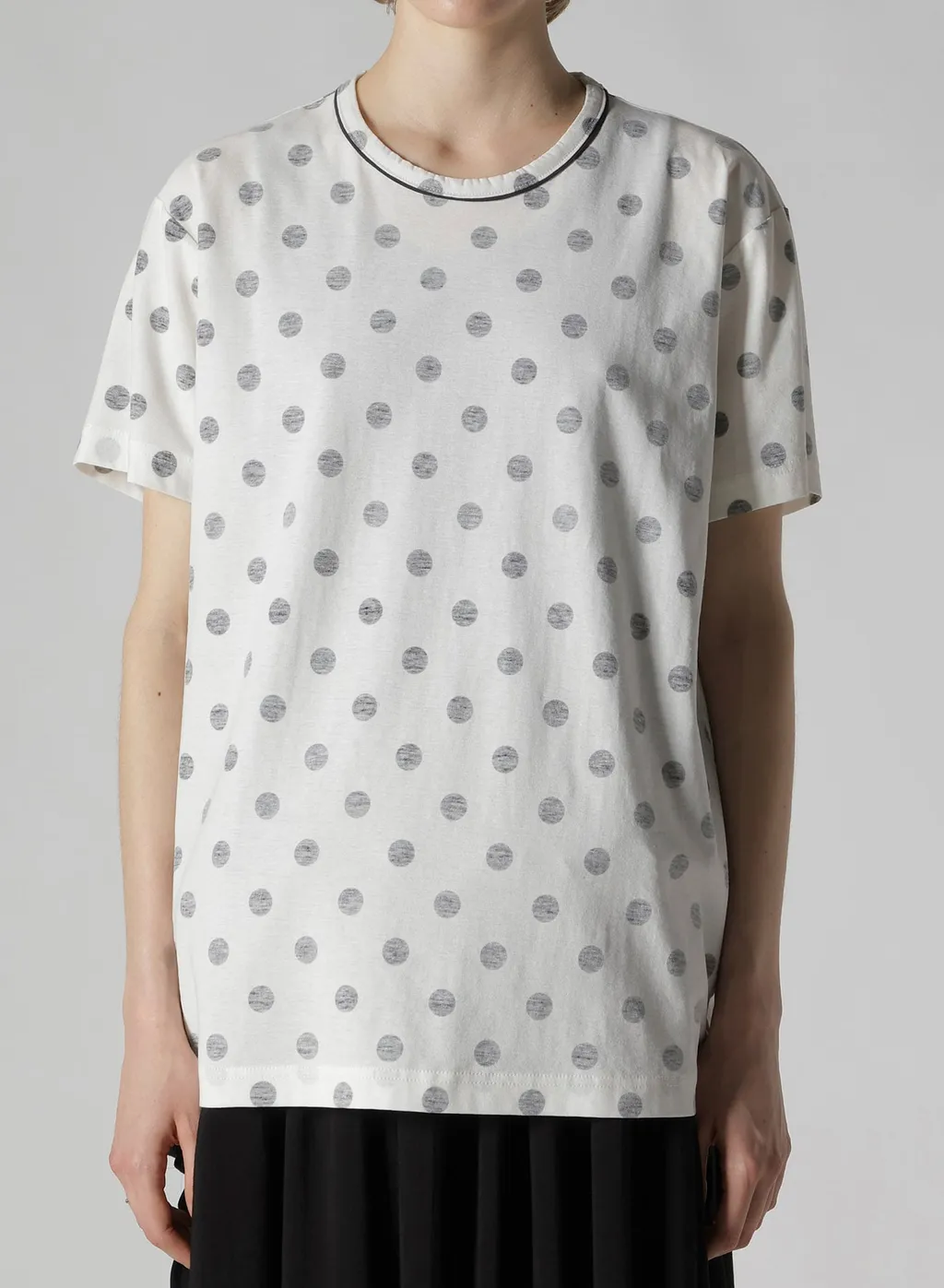 Polka Dot Y's Stitch Big T