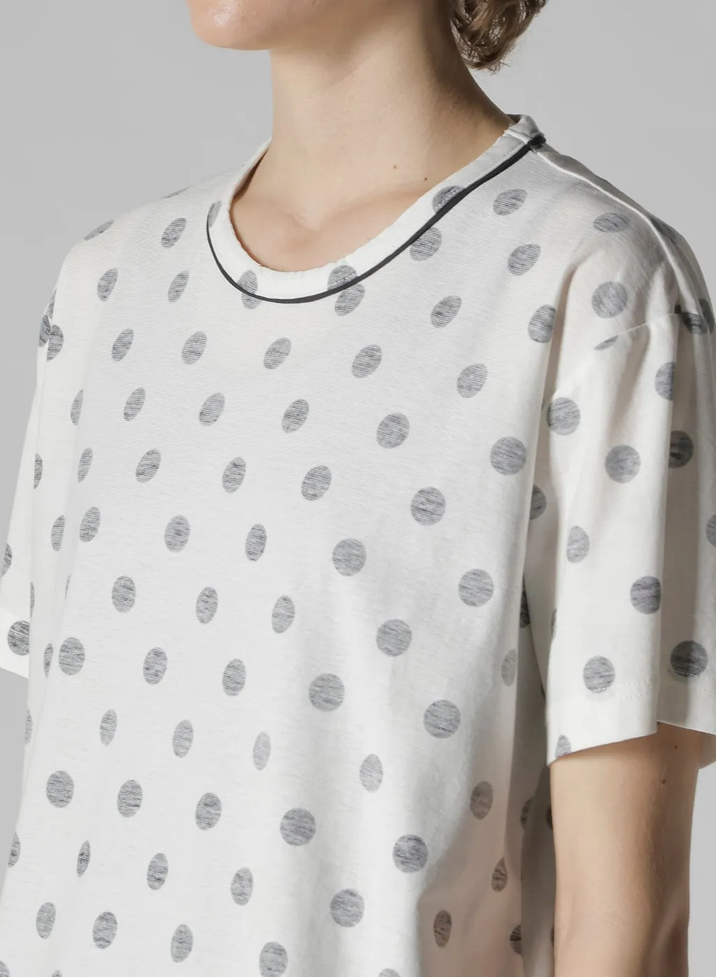 Polka Dot Y's Stitch Big T