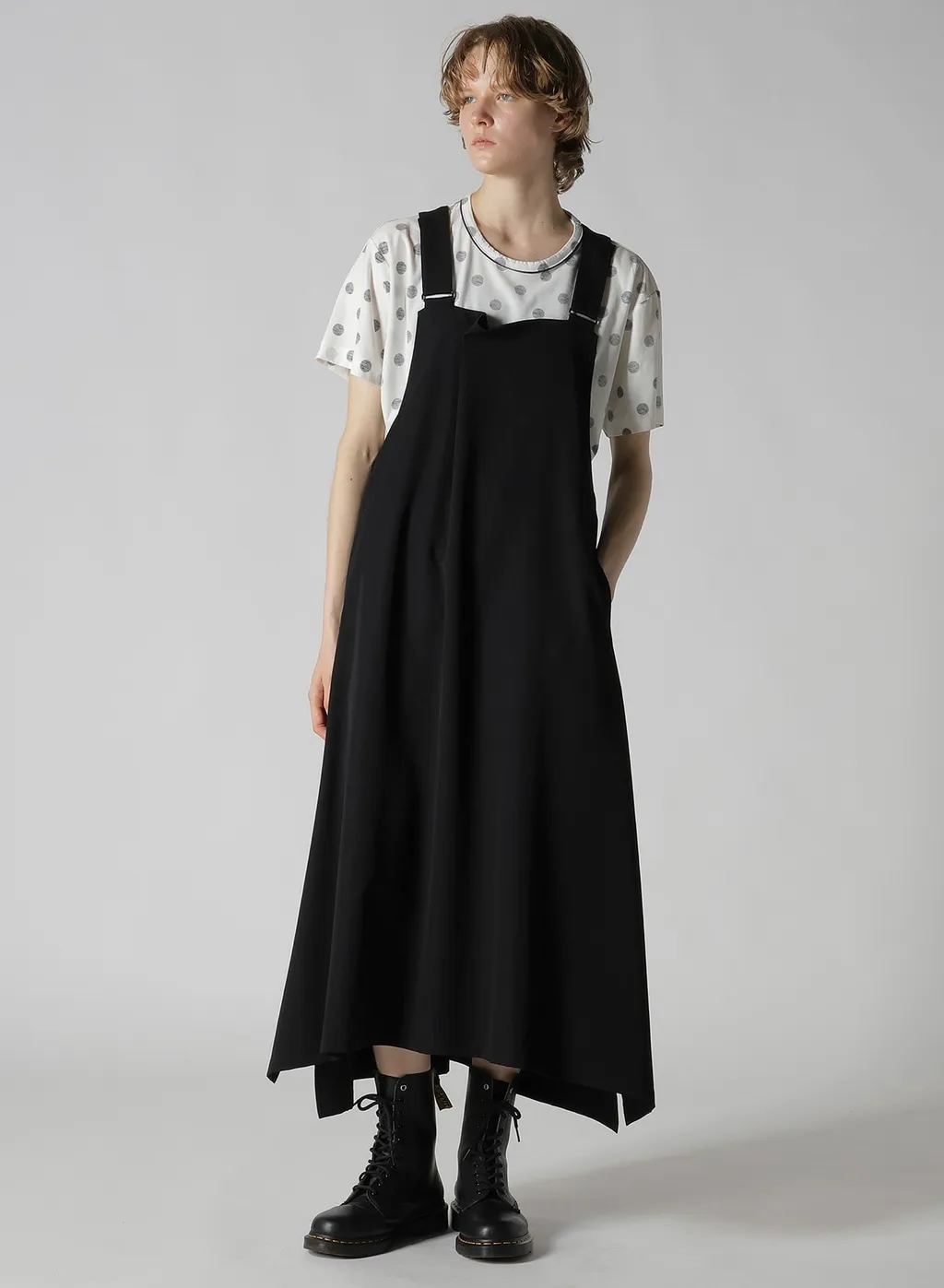 Polka Dot Y's Stitch Big T