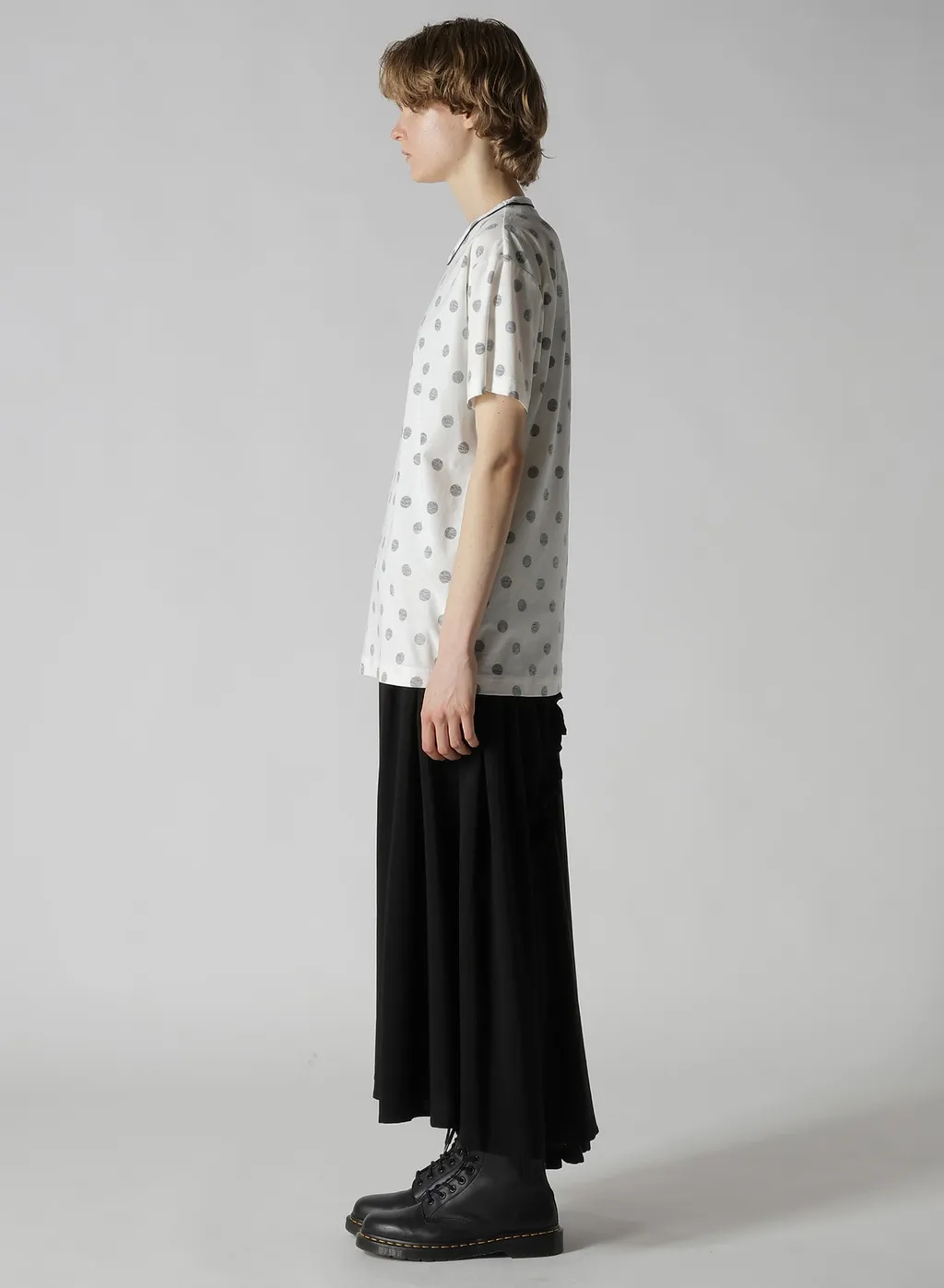 Polka Dot Y's Stitch Big T