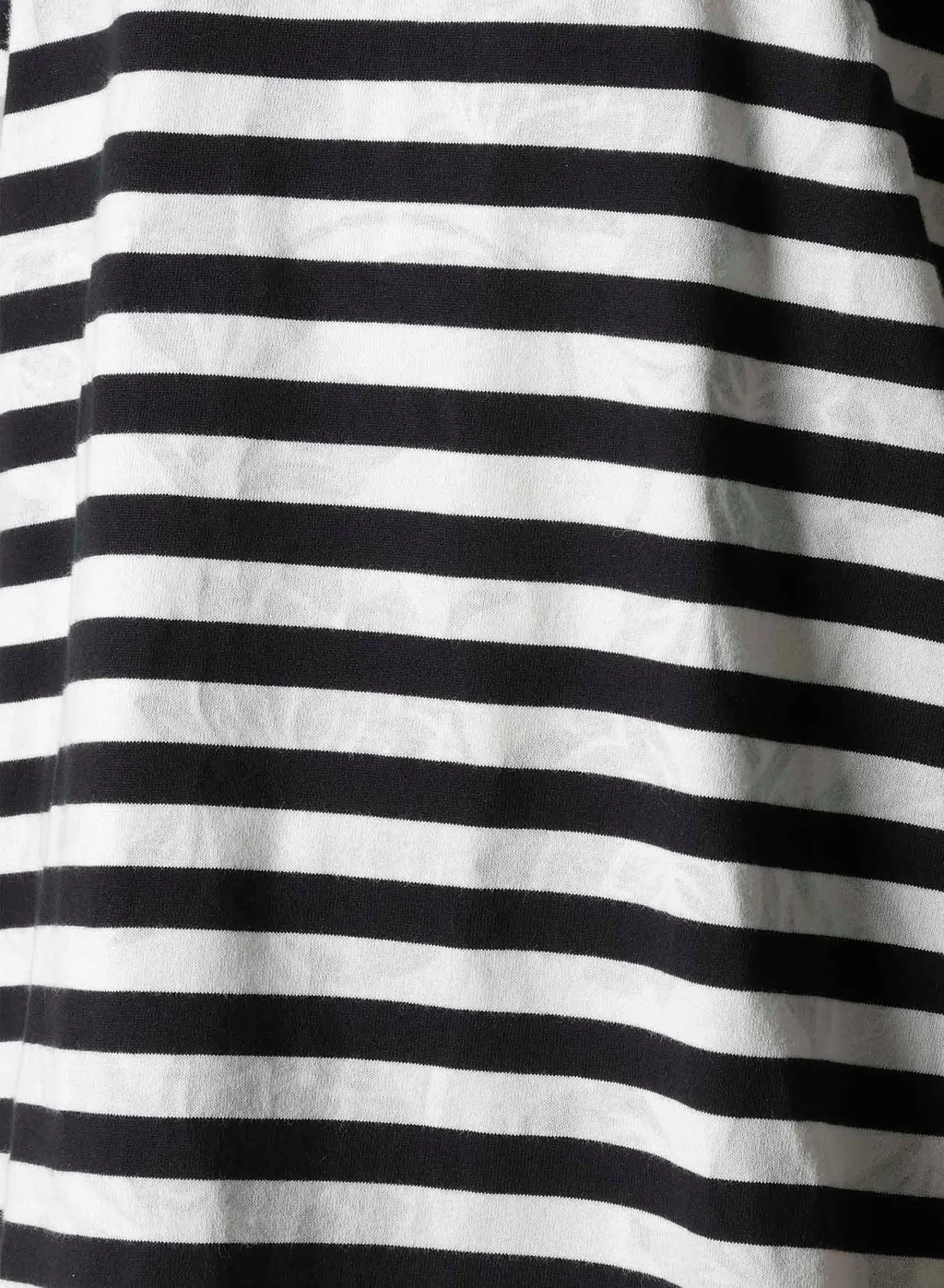Flower Print/Stripe Y's Stitch T
