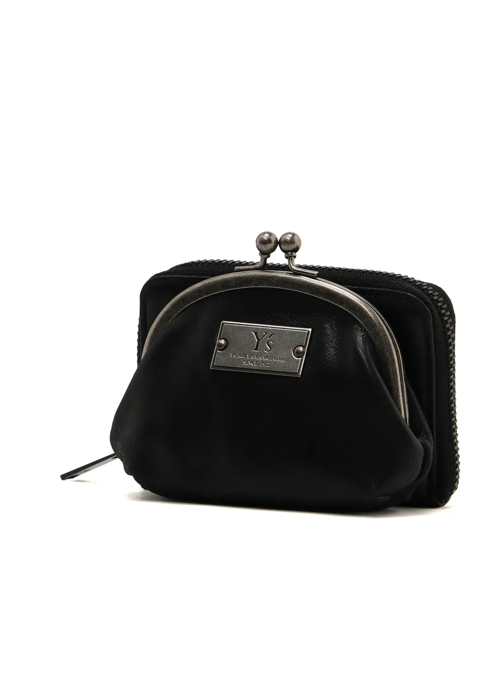 Leather Wallet W/ Metal Clasp
