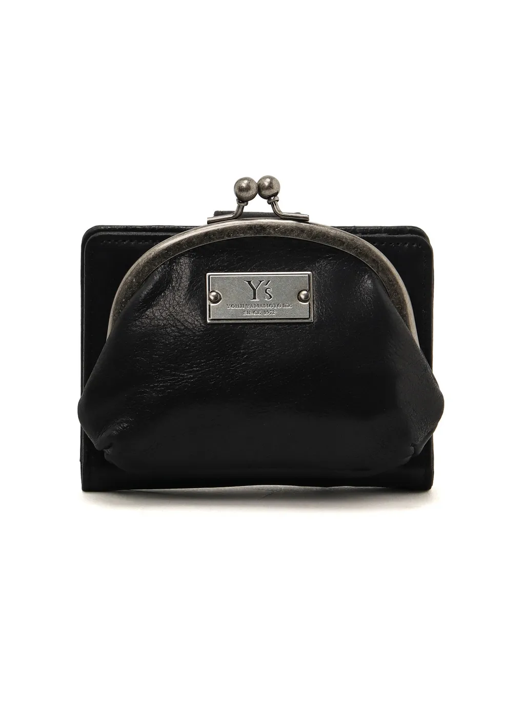 Leather Card Case W/ Metal Clasp