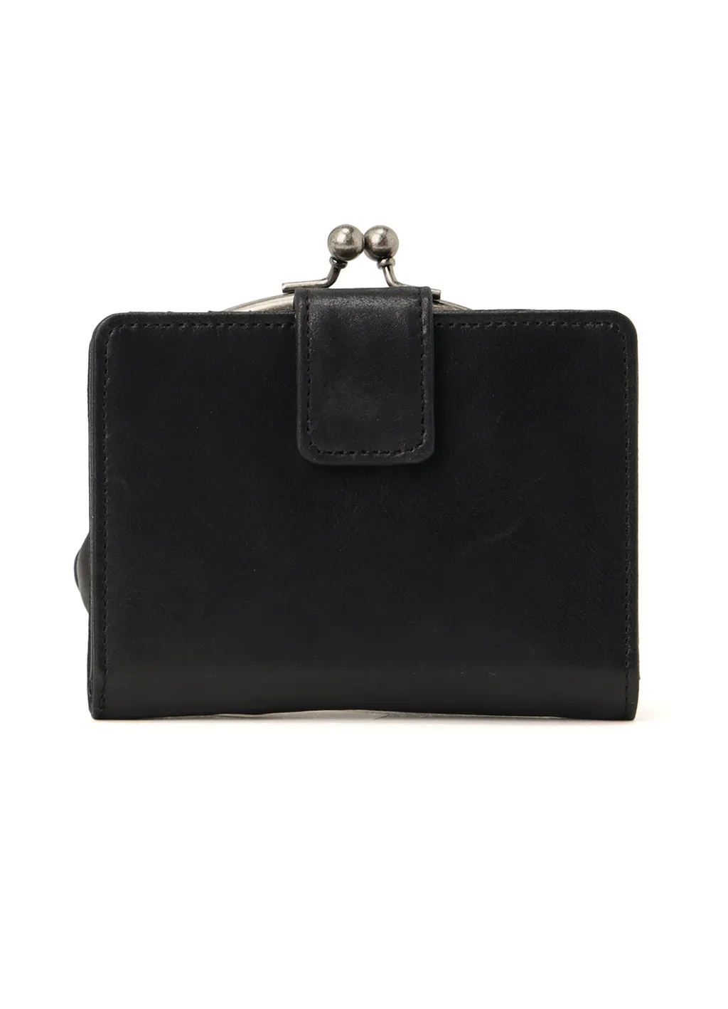 Leather Card Case W/ Metal Clasp