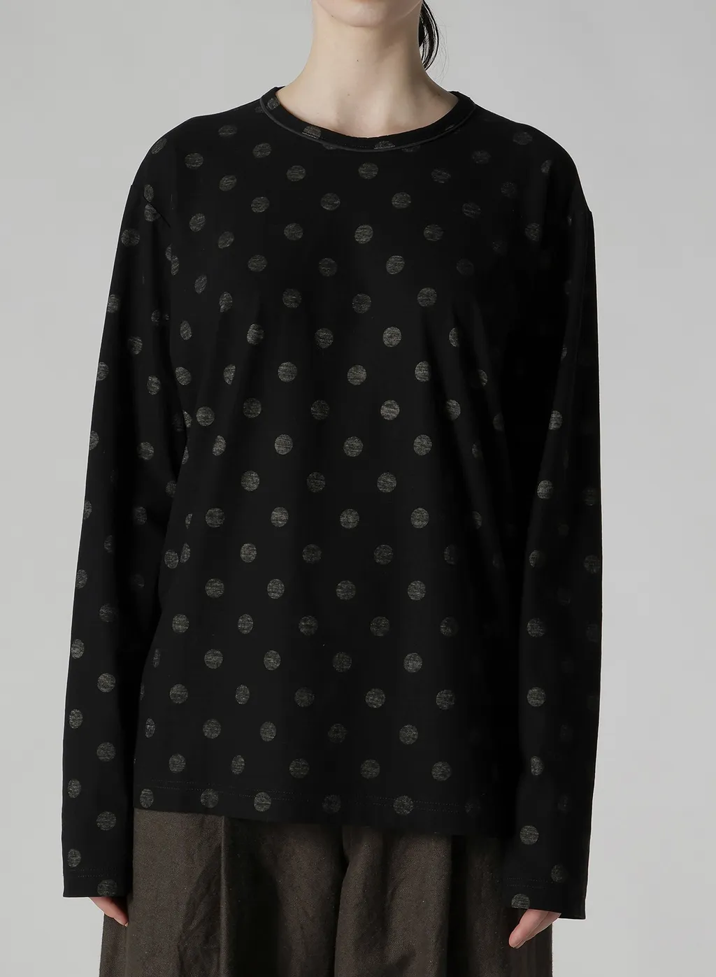 Polka Dot Y's Stitch Longsleeve Big T