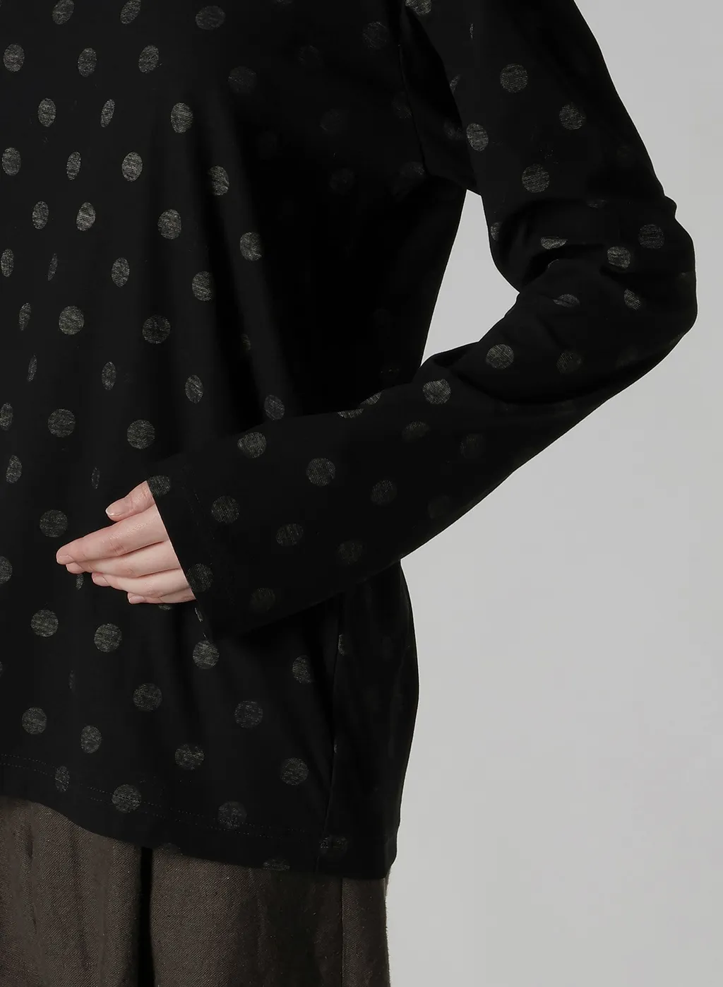 Polka Dot Y's Stitch Longsleeve Big T