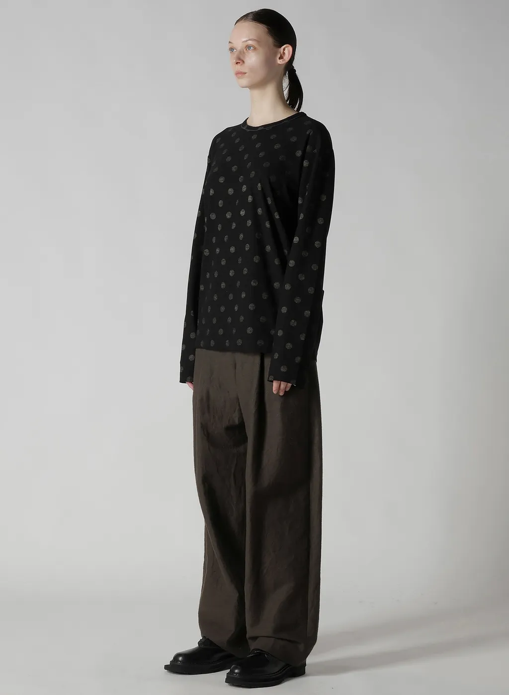 Polka Dot Y's Stitch Longsleeve Big T